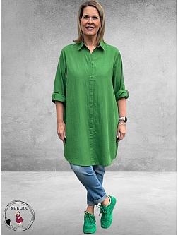 No.1 by OX Longblouse – Tijdloze Klassieker Mint Groen